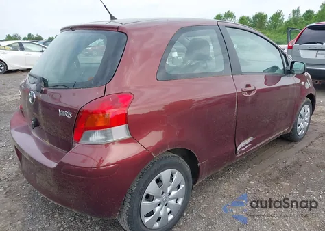 2009 Toyota Yaris из США, поврежденный, VIN JTDJT903895238317